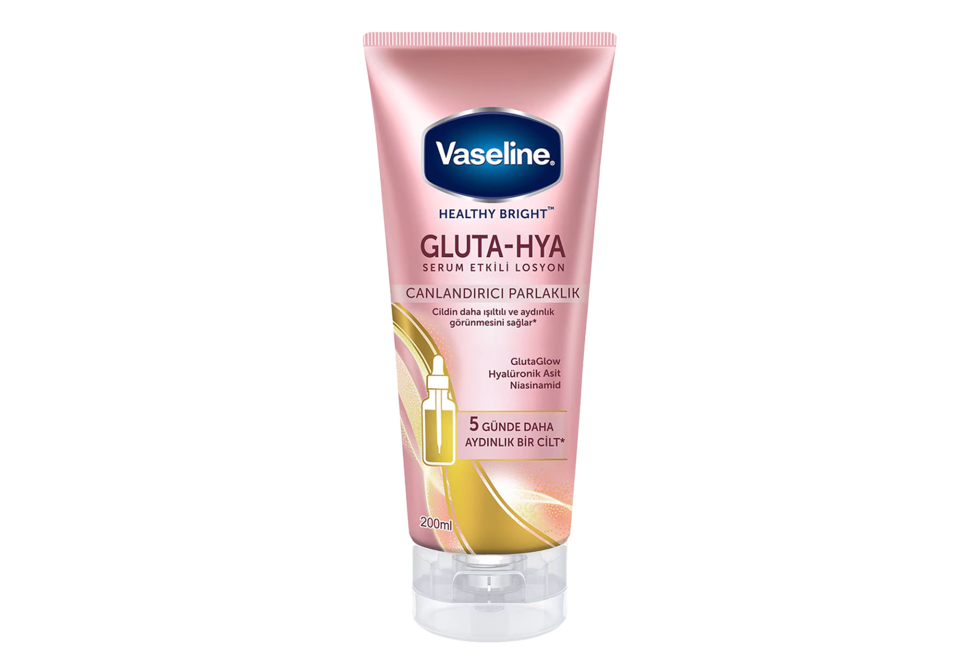 Vaseline Gluta Hya Serum Etkili Losyon Canlandırıcı Parlaklık 200 ml